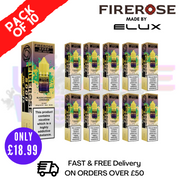 Shop Blackcurrant Lemonade Firerose 5000 Nic Salt Box Of 10 - UK Vape World