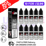 Blackcurrant VU9 E-Liquid Juice 10ml Nic Eliquid - 10 x 10ML BUNDLE - UK Vape World