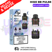 Blackcurrant Lemonade Higo BB 6000 Puff 6K Replacement Pod - UK Vapeworld