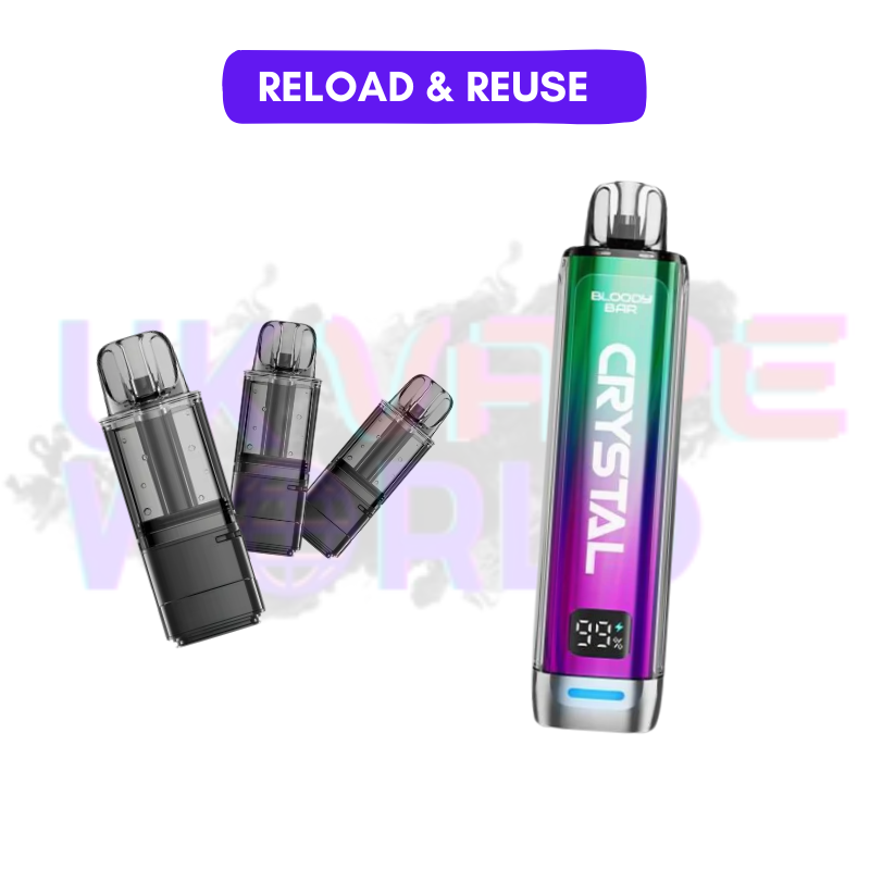 Reload & Reuse Bloody Bar Crystal 10K Kits!