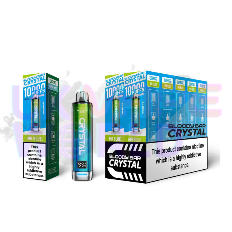 Bloody Bar Crystal 10K Puff Pod Kit - ONLY £6.99