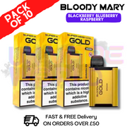 Shop Blackberry Blueberry Raspberry Gold Bloody Mary 600Puff Disposable Pod Kit  - UK Vape World