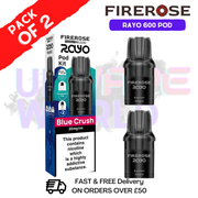 Blue Crush Firerose Rayo 600 Replacement Pods Pack Of 2 - UKVAPEWORLD