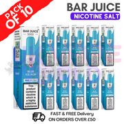 Buy Online Blue Ice PoP Bar Juice 5000 Nic Salt | Box of 10 | ONLY £15.99 - UK Vape World