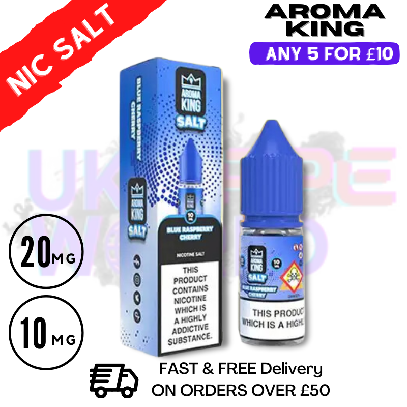 Blue Raspberry Cherry Aroma King Nic Salt Blue Raspberry Cherry Aroma King Nic Salt