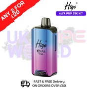 Blue Razz GB  Higo Alfa Pro 25K Prefilled Pod Kit - Any 2 For £20 - ukvapeworld