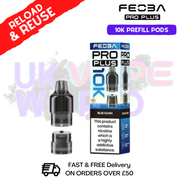 Blue Slush Feoba Pro Plus 10K Refil Pods - Only £5.85 - ukvapeworld