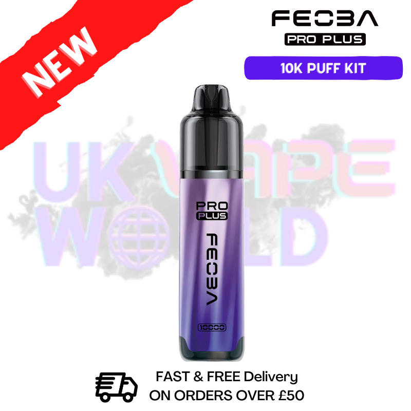 Blue Sour Raspberry Feoba Pro Plus 10K Puff Vape Kit - ukvapeworld