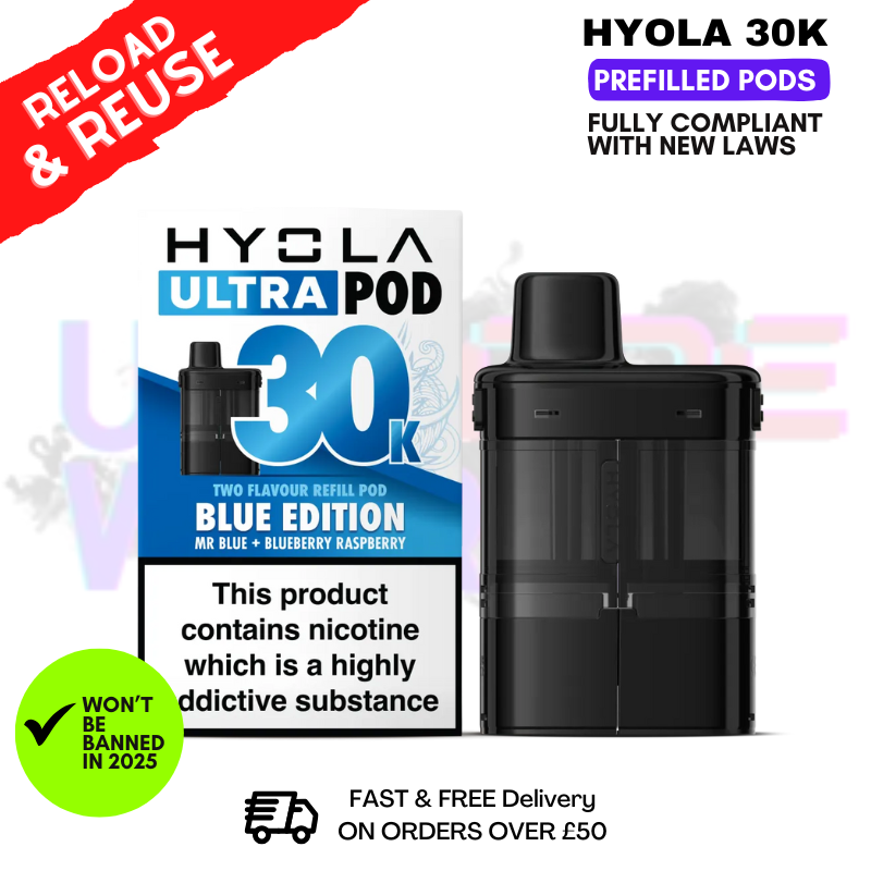 Blue Edition Hyola 30K Replacement Pods