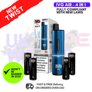 IVG Air 4 in 1 Blue Edition Prefilled Pod Kit - UK Vape World