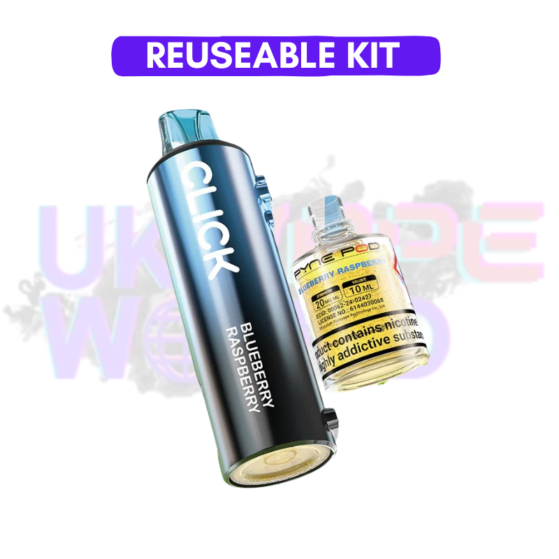 Blue Edition Pyne Pod 50K Click Vape Pod Kit
