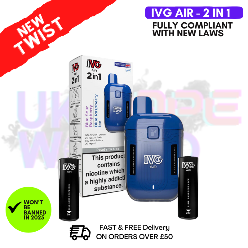 IVG Air 2 in 1 Blue Edtion Prefilled Pod Kit