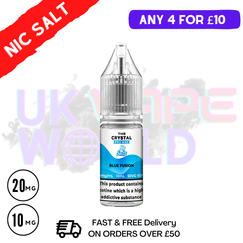 Blue Fusion Nic Salt E-Liquid Hayati Crystal Pro Max - UK Vape World