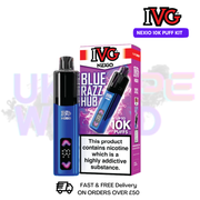Blue Razz Hub IVG Nexio Prefilled Pod Kit - 2 For £18 - UK Vapeworld
