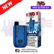Blue Razz Hub IVG Pro12 Prefilled Pod Kit - UK Vapeworld