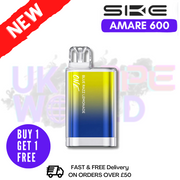 Shop SKE Amare Crystal One Blue Razz Lemonade Disposable - UK Vape World