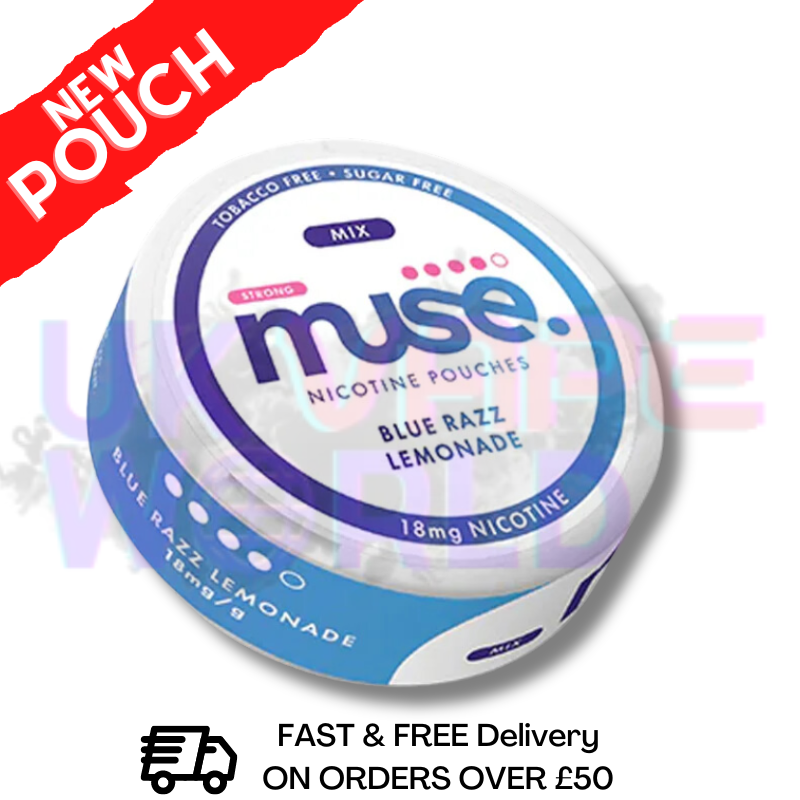 Shop Blue Razz Lemonade Muse Nicotine Pouches - UK Vape World