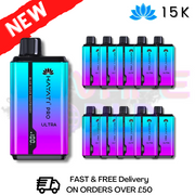 Shop Blue Sour Raspberry Hayati Ultra Pro 15000 Puff 15K Box Of 10 - UK Vape World