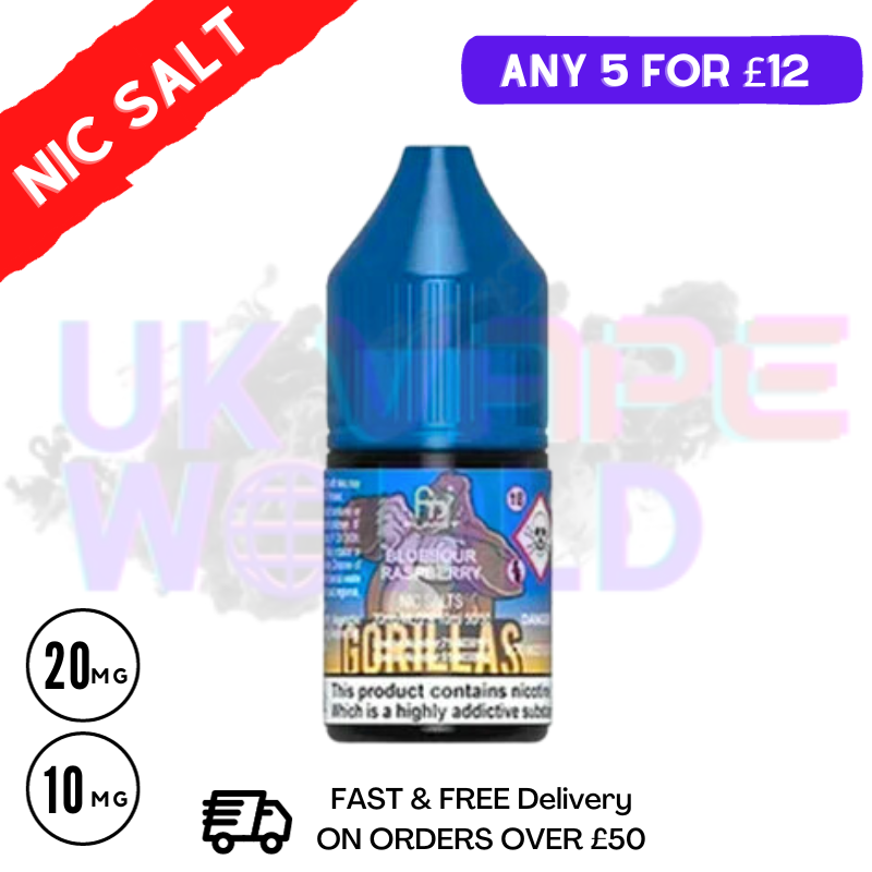 Blue Sour Raspberry - RandM Tornado 7000 Nic Salt 10ML eLiquid