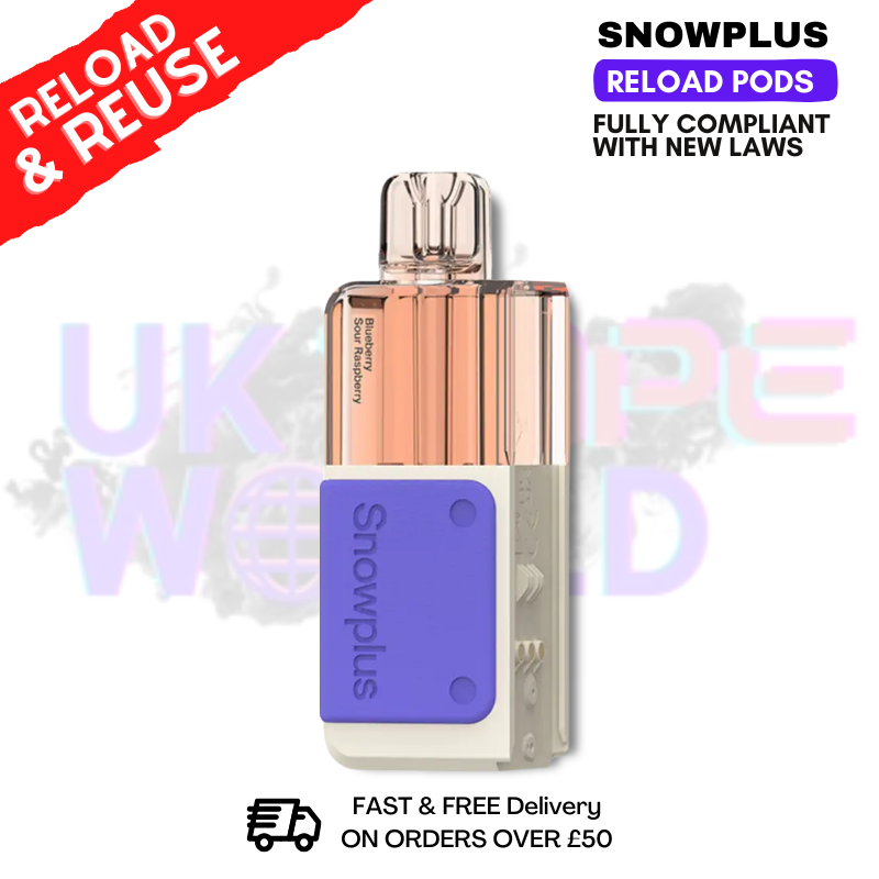 Shop Blue Sour Raspberry SnowPlus Swift Refil Pack - Ukvapeworld