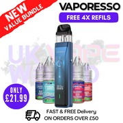 Shop Blue Vaporesso Xros Pro Pod Kit | FREE 4X REFILS | £21.99 - UK Vape World
