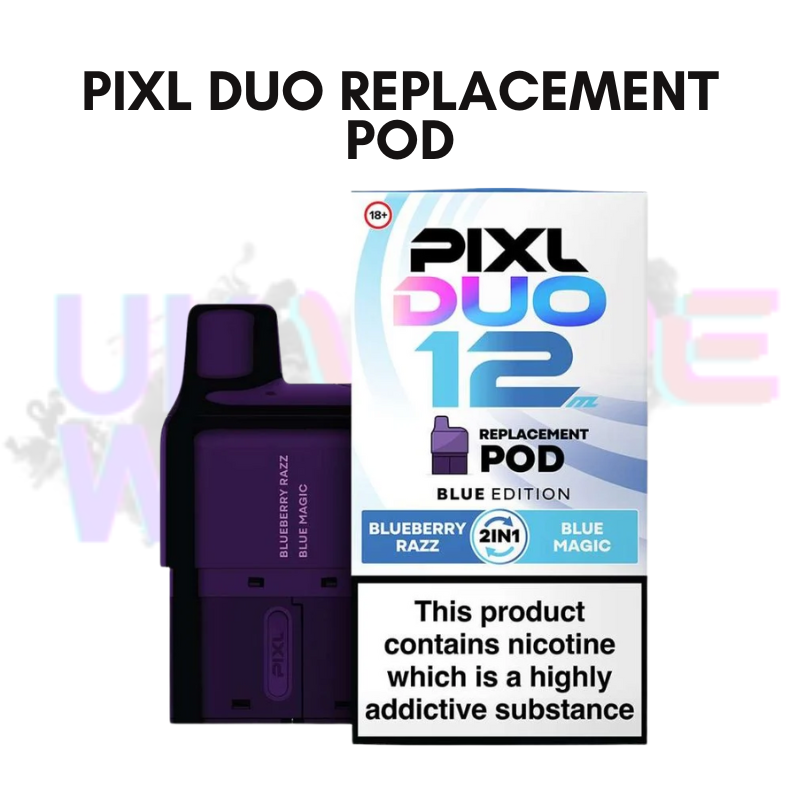 Blue edition Pixl Duo Prefilled Pod Kit