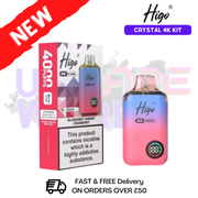 Blueberry Cherry Cranberry Crystal Higo 4000 Puff Prefilled Pod Kit - £9.95 - ukvapeworld