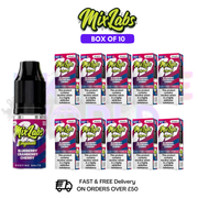 Blueberry Cranberry Cherry MixLabs Nic Salt BOX OF 10 - £17.99 - ukvapeworld