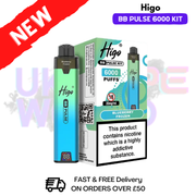 Blueberry Frozen Higo BB Pulse 6000 Prefilled Pod Kit - ukvapeworld