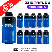 Shop Blueberry Fusion Instaflow 5000 5K Disposable Box Of 10 - UK Vape World