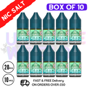 Shop Blueberry Pomegranate RandM Tornado 7000 Nic Salt BOX OF 10 - UK Vape World