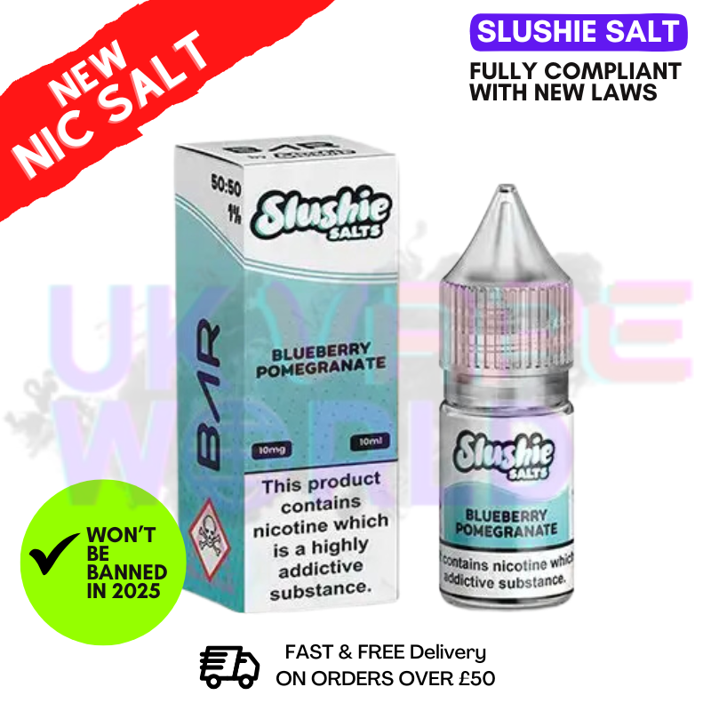 Slushie Salts Blueberry Pomegranate E Liquid