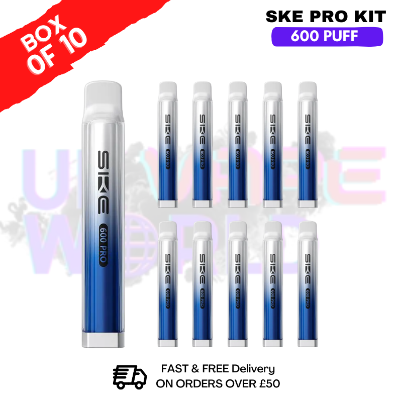 Blueberry Raspberries SKE Crystal PRO 600 Puff Box Of 10 - ukvapeworld