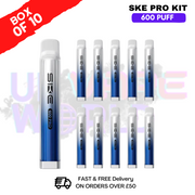 Blueberry Raspberries SKE Crystal PRO 600 Puff Box Of 10 - ukvapeworld