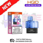 Blueberry Raspberry HQD Glow Pro 12K Puff Replacement Pods - ukvapeworld