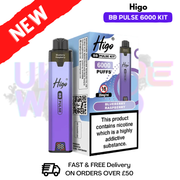 Blueberry Raspberry Higo BB Pulse 6000 Prefilled Pod Kit - ukvapeworld