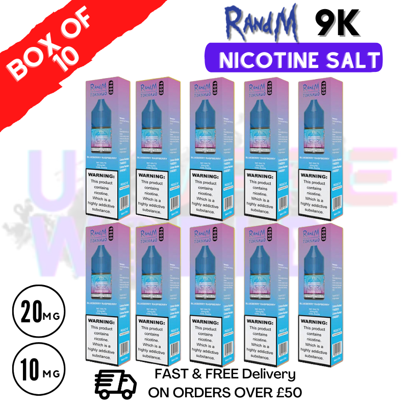 randm tornado 9000 blueberry raspberry RandM Tornado 9000 - Blueberry Raspberry main image 1