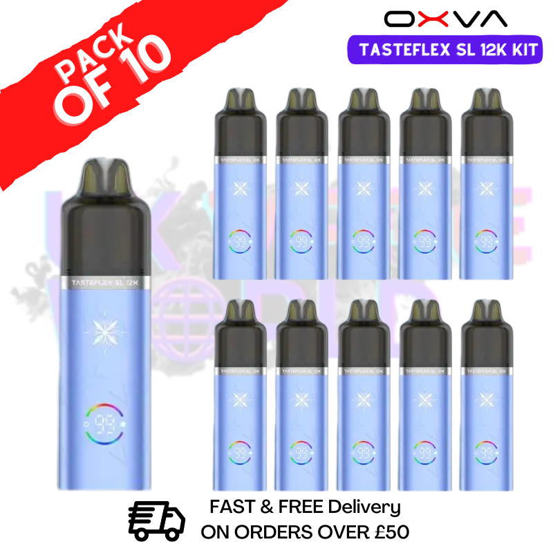 Blueberry Sour Raspberry Oxva Tasteflex SL 12K Kits Box Of 10 - ukvapeworld