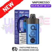Blueberry Sour Raspberry Vaporesso Dojo Blast 6000 Pod Kit - ukvapeworld