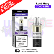 Blueberry Sour Raspberry Lost Mary 7K 7000 Puff Replacement Pods - ukvapeworld