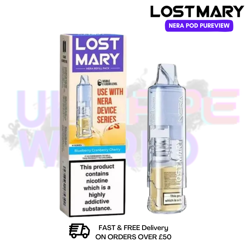 Lost Mary Nera 15K PureView Replacement Pack (NEW)
