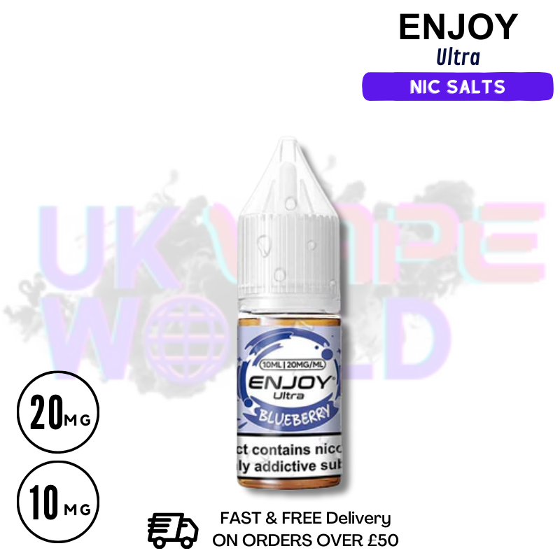 Blueberry Enjoy Ultra 9000 9K Nic Salt 10ML eLiquid