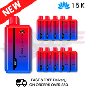 Shop Blueberry Hubba Bubba Hayati Ultra Pro 15000 Puff 15K Box Of 10 - UK Vape World