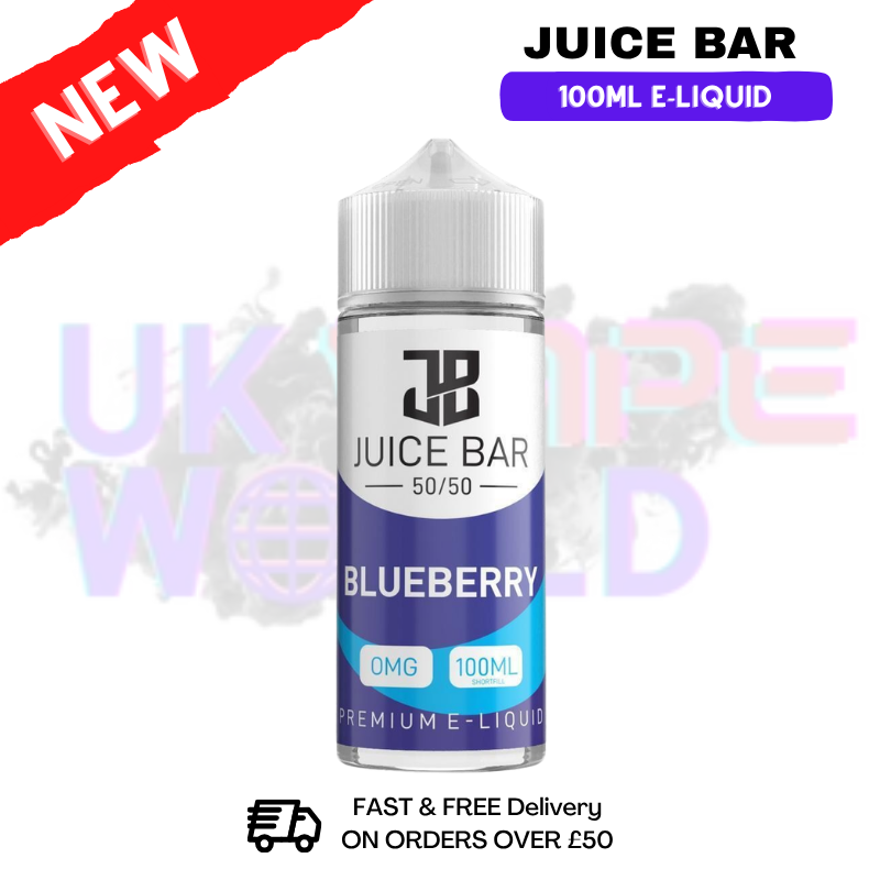 Blueberry Juice Bar 100ml E-liquid - UK Vapeworld