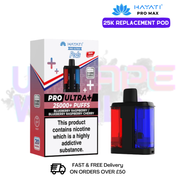 Hayati Pro Ultra Plus 25K Blueberry Raspberry Cherry Replacement Pods - UK Vapeworld