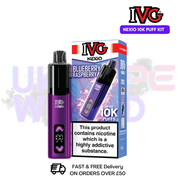 Blueberry Raspberry IVG Nexio Prefilled Pod Kit - 2 For £18 - UK Vapeworld