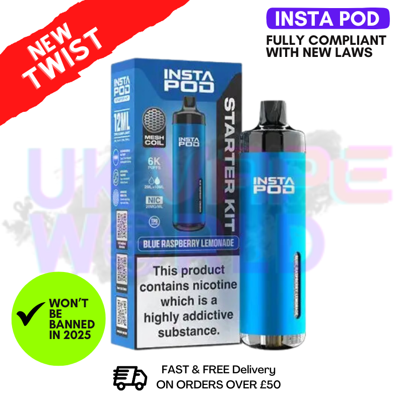 Insta Pod Kit by Instafil InstaPod 6K - ONLY £8.99