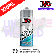 Blueberry Raspberry IVG Shortfill Juice 100ML Eliquid tart and sweet flavors of blueberries and raspberries that will make your taste buds explode with delight - UK Vape World