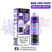 Blueberry Raspberry SKE 30K Prefilled Kit - Any 2 For £20 - UK Vapeworld