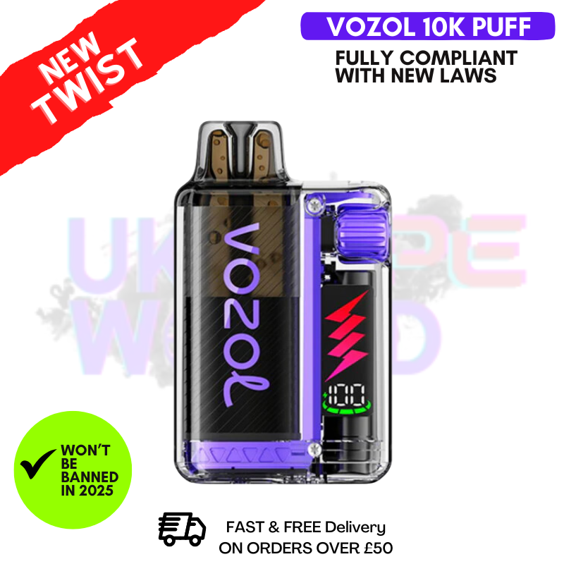 Shop Blueberry Sour Raspberry Vozol 10000 10K Puff Vista Plug Kit - UK Vape World